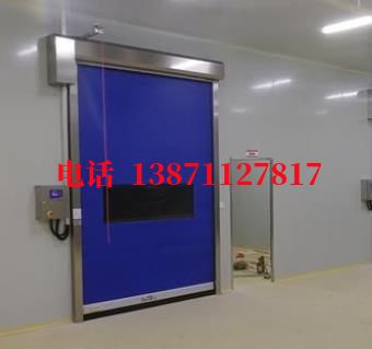 四方台拉链密封快速卷帘门